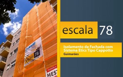 Isolamento de Fachada com  Sistema Etics Tipo Cappotto