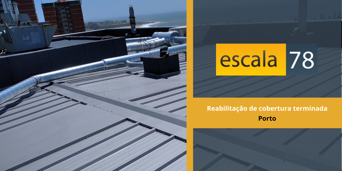 Reabilitação de cobertura terminada